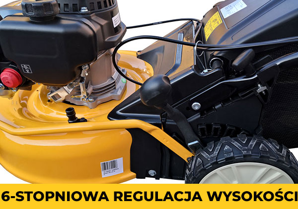 Regulacja wysokości koszenia
